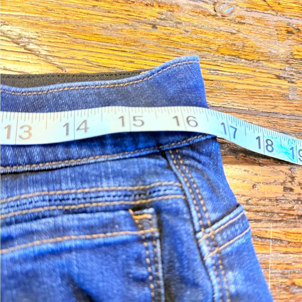 Democracy Classic Blue Women's Blue Jeans 12p Petite “Ab”Solution - Picture 16 of 16